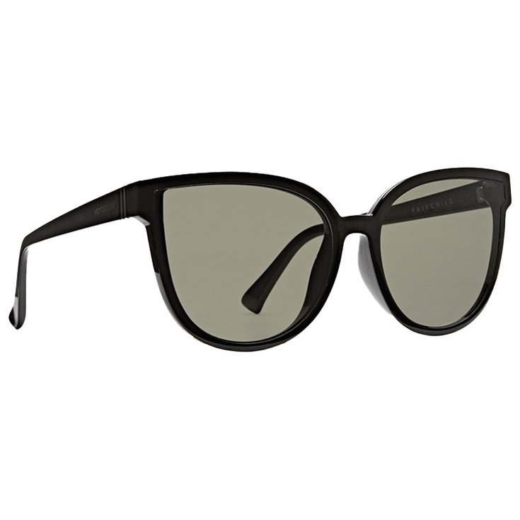 Von Zipper Sunglasses Fairchild Black Gloss Vintage Grey Overview