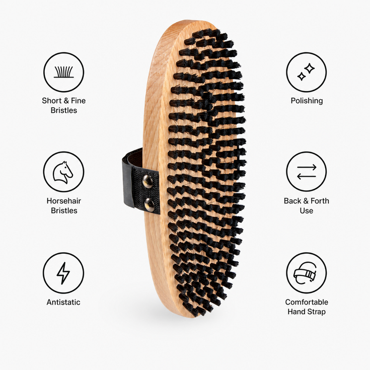 Vola Spazzola Crin de Cheval Ovale Keypoints