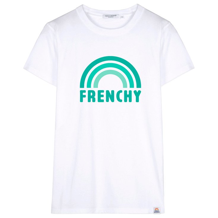 French Disorder Tee-shirt Alex Frenchy Xclusif SS White Mint Voorstelling