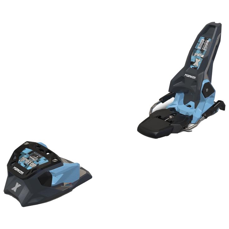 Marker Ski Binding Griffon X 13 105mm Graphite Light Blue Overview