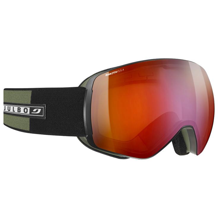 Julbo Masque de Ski Stormchaser Otg Vert Noir Reactiv 0-4 High Contrast Présentation