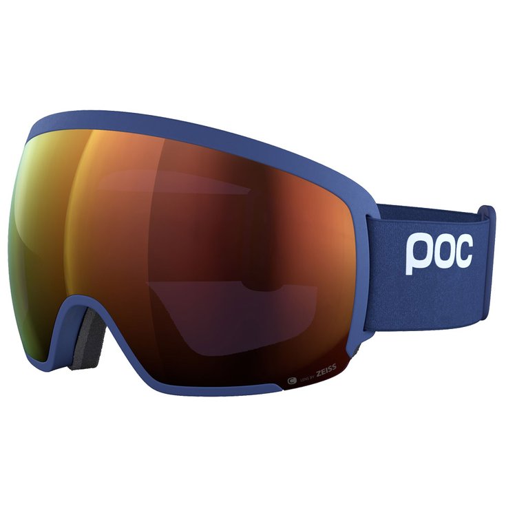 Poc Masque de Ski Orb Clarity Lead Blue Spektris Orange Présentation