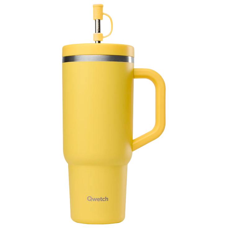 Qwetch Mug Travel Cup 900 ml Pastel Citron Overview