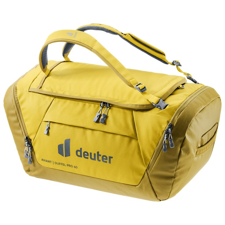 Deuter Travel bag Aviant Duffel Pro 60 Corn Turmeric Overview