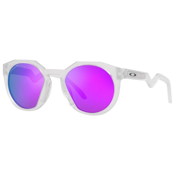 Oakley Lunettes de soleil Hstn Matte Clear W/ Prizm Violet Présentation