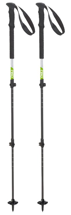 TSL Bâton Hiking Carbon Compact 3 Cross Twist Black Green Présentation