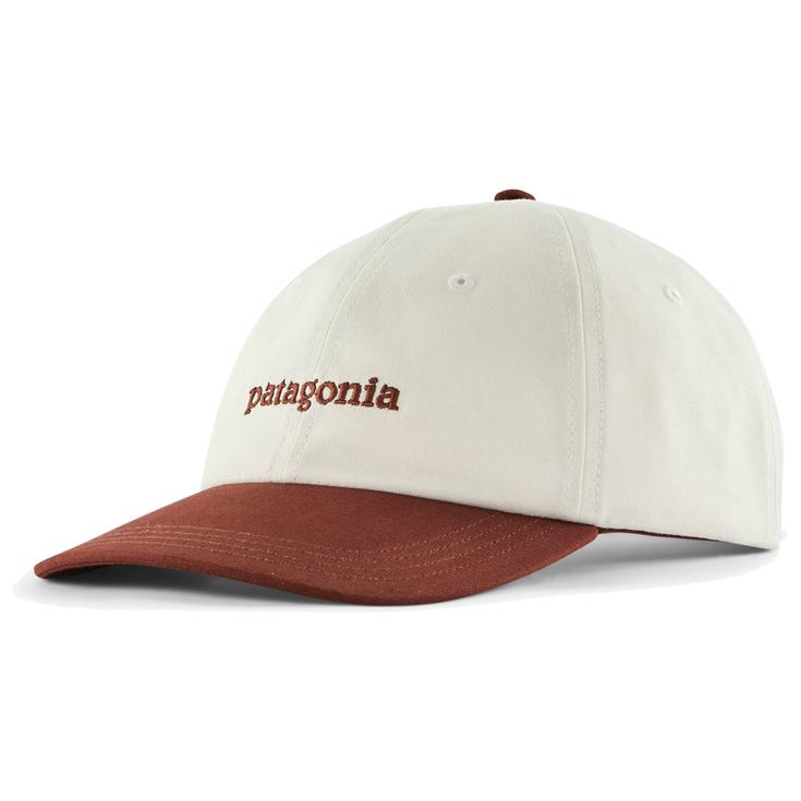 Patagonia Cap Fitz Roy Icon Trad Cap Text Logo Dried Vanilla Overview