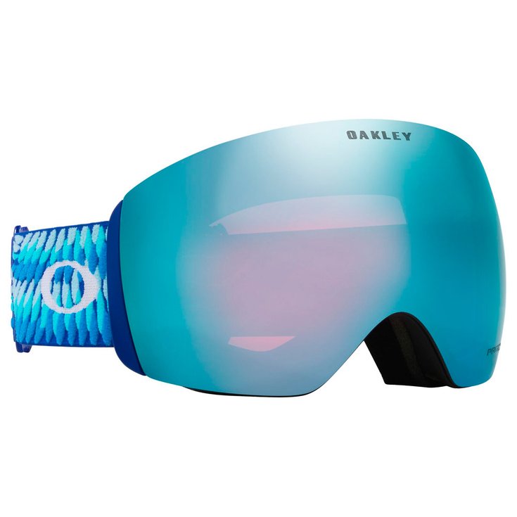 Oakley Máscaras Flight Deck L Mikaela Shiffrin Signature Prizm Sapphire Iridium Presentación