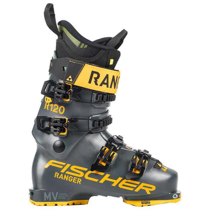 Fischer Chaussures de Ski Ranger 120 Gw Dyn Grey Grey Dos