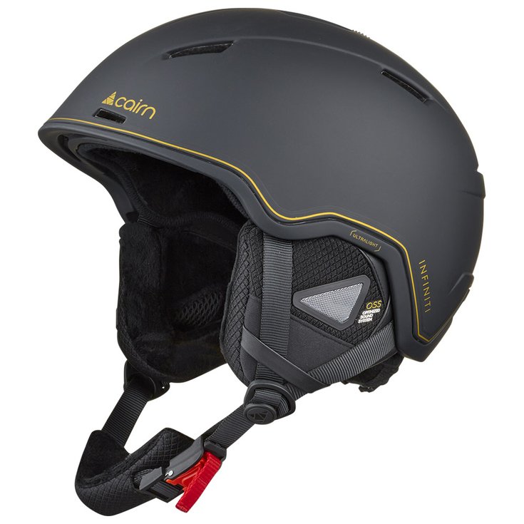 Cairn Helmet Infiniti Mat Black Gold Overview