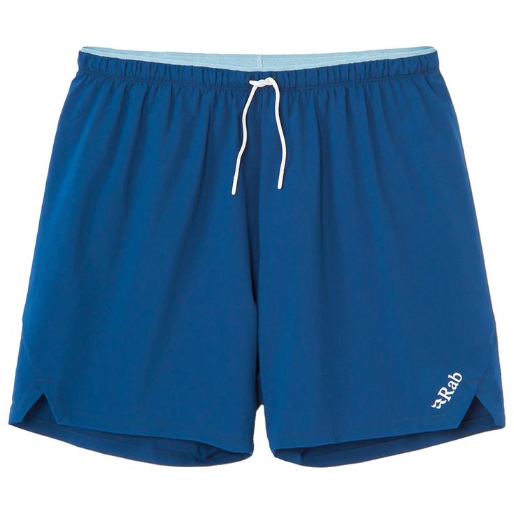 RAB Pantalón corto de trail Talus Active Tempest Blue Presentación