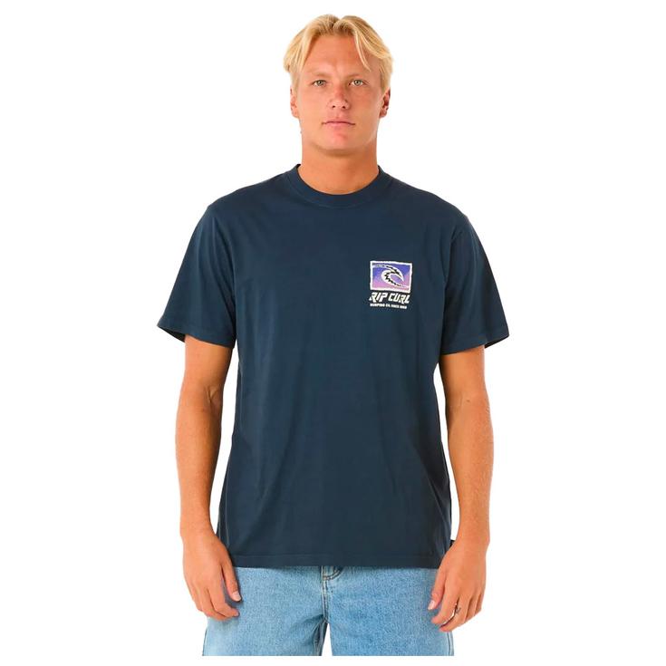Rip Curl Camiseta Raw Energy Trad Dark Navy Presentación