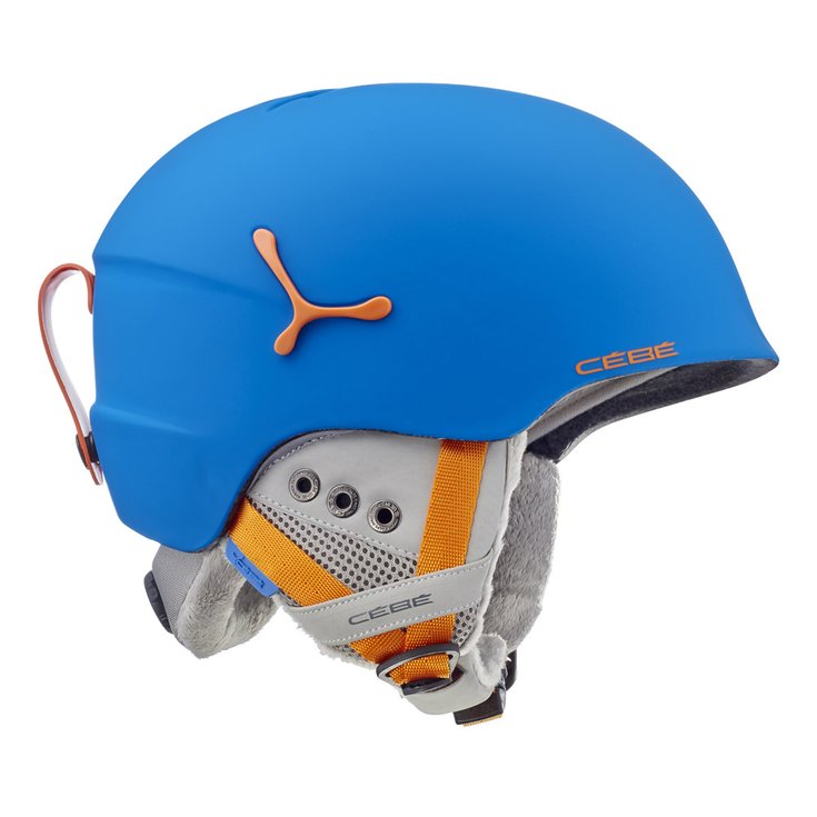 Cebe Helm Suspense Deluxe Matt Blue Orange Präsentation
