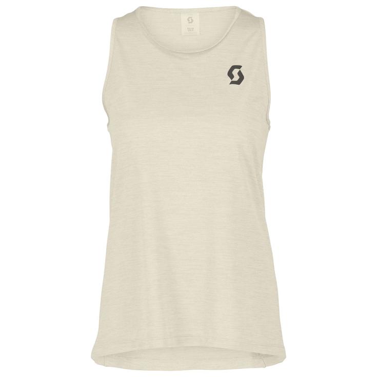 Scott Tee-shirt de trail Tank W's Endurance Lt Cotton White Présentation