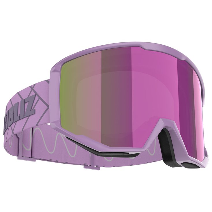 Bliz Skibrillen Spark Matte Purple Brown Purple Multi Voorstelling