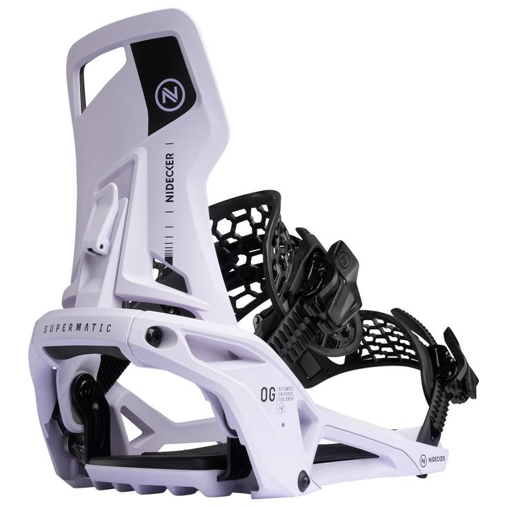 Nidecker Fijaciones snowboard Supermatic OG Heather Presentación