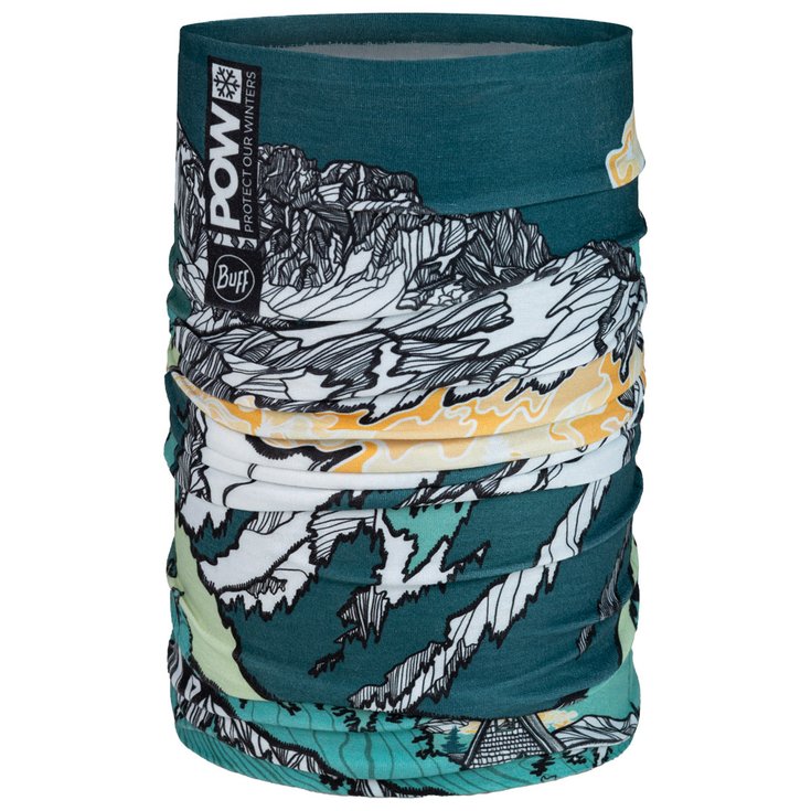 Buff Braga de cuello Thermonet Neckwear Pow Lixot Green Presentación