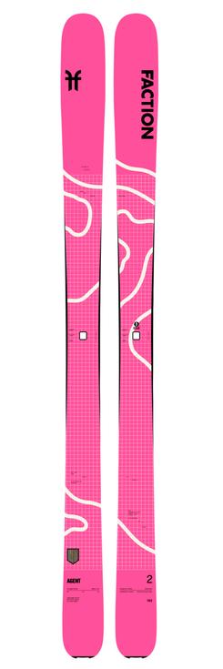 Faction Touring skis Agent 2 Pink Overview