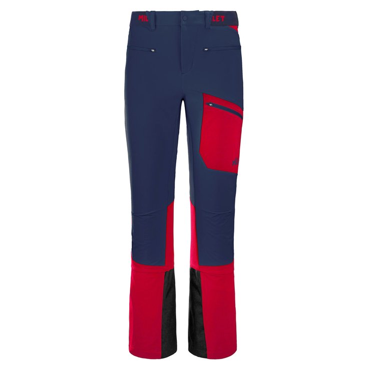 Millet Pantalon Ski Extreme Rutor Saphir Red Présentation