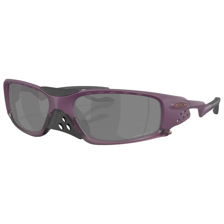 Oakley Lunettes de soleil Plantaris Sq Obscura Collection Matte Aubergine Prizm Black Polarized Présentation