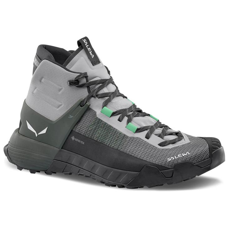 Salewa Chaussures d'approche Wildfire Nxt Mid Gore-Tex M Alloy Dark Olive Présentation
