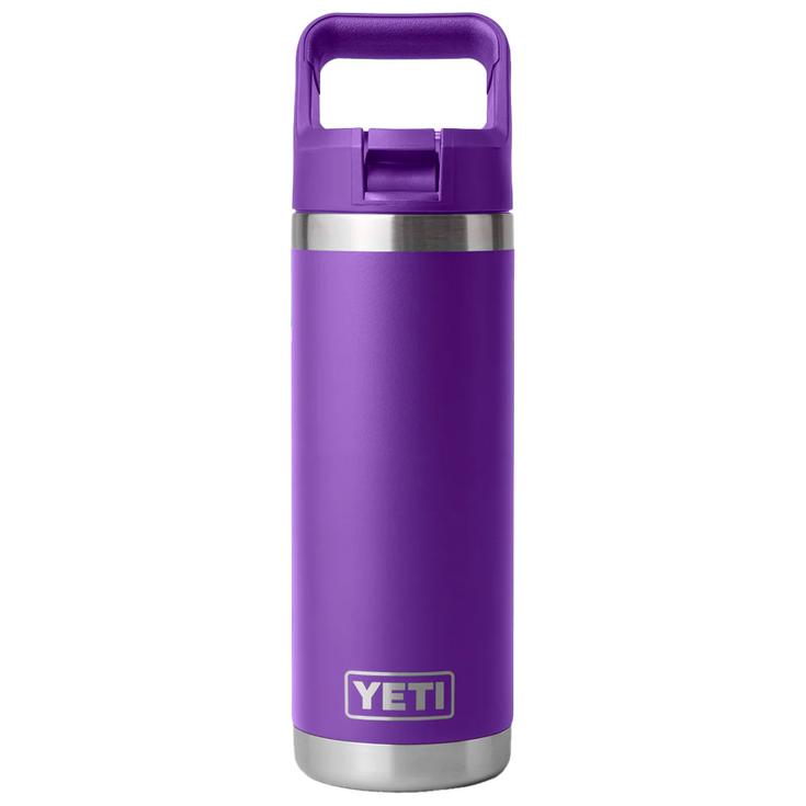 Yeti Trinkflasche Rambler 18 Oz (532 ml) Straw Bottle Pace Purple Präsentation