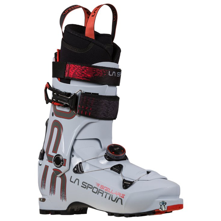 La Sportiva Chaussures de Ski Randonnée Stellar II Ice Hibiscus Côté