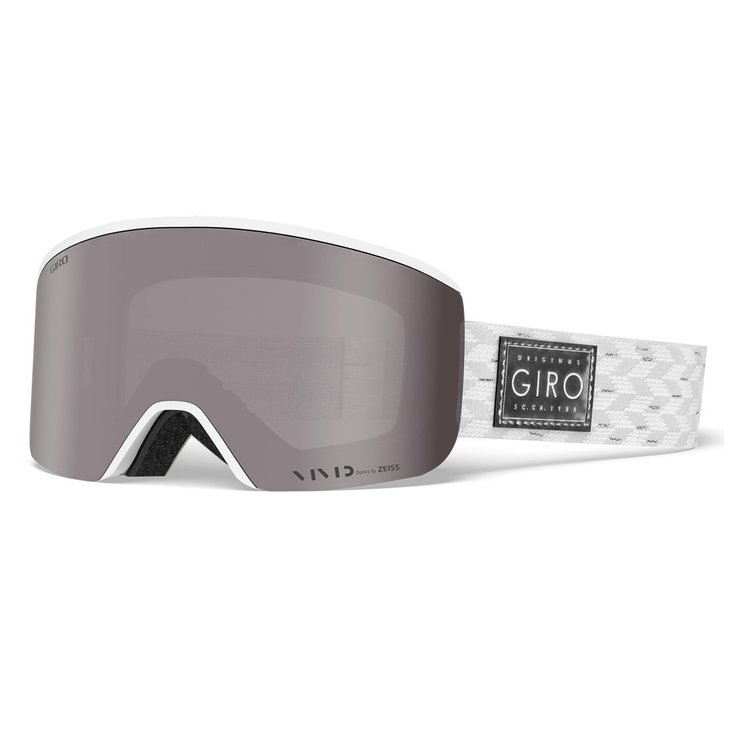 Giro Skibrille Ella White Silver Shimmer Vivid Onyx + Vivid Infrared Präsentation
