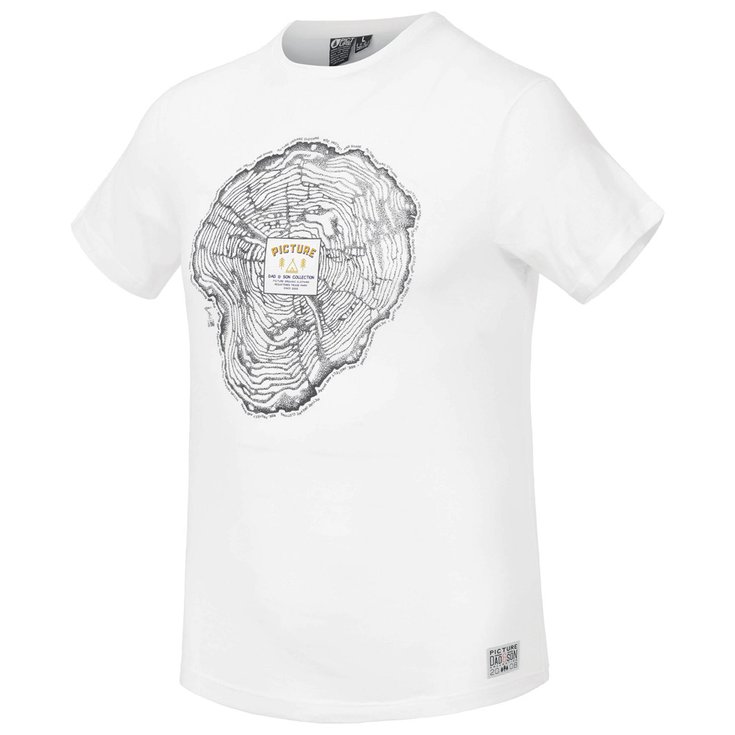Picture Tee-Shirt Trunk White Overview
