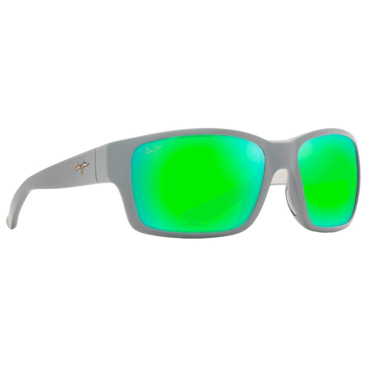 Maui Jim Zonnebrillen Mangroves Mat Foncé Gris Clair MauiGreen Mineral Superthin Voorstelling