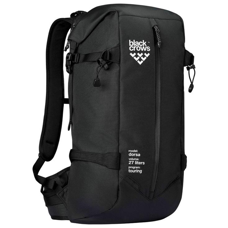 Black Crows Rucksack Dorsa 27 Black White Präsentation