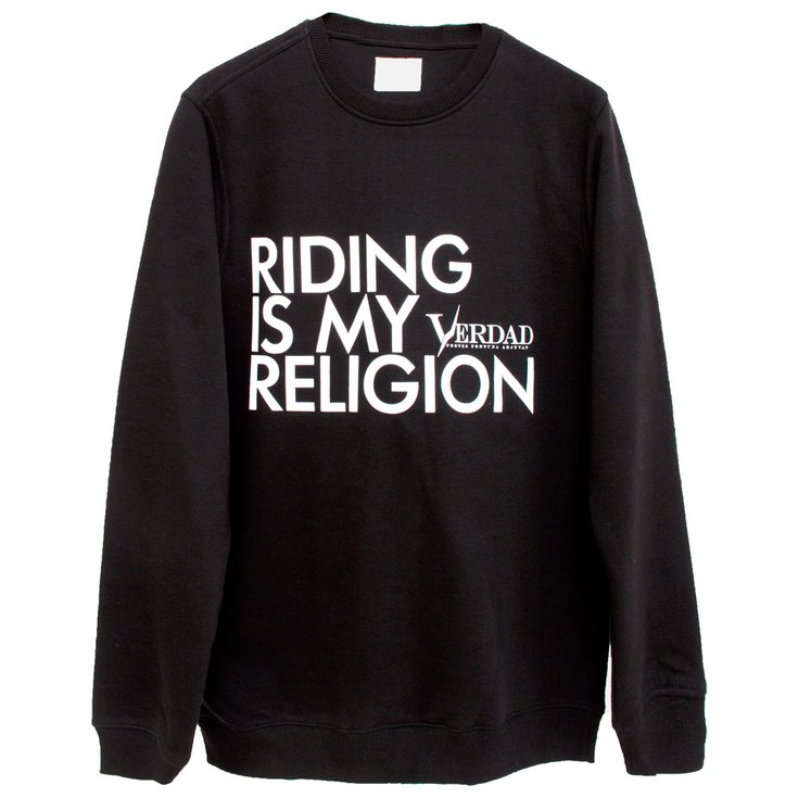 Verdad Sweatshirt Sweat Riding Is My Religion Präsentation