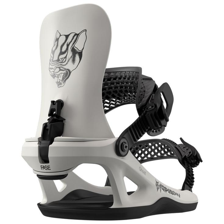 Bataleon Snowboard Binding Men's Ghost Fase White Overview