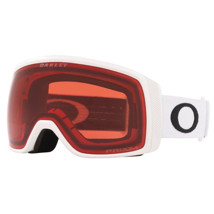 Oakley Masque de Ski Flight Tracker Xs Matte White Prizm Rose Présentation