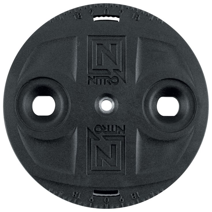 Nitro Snowboard binding accessory Channel Mini Disc Black Overview