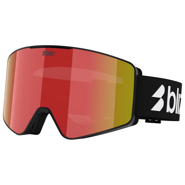 Bliz Goggles G001 Matte Black Brown Red Multi Overview