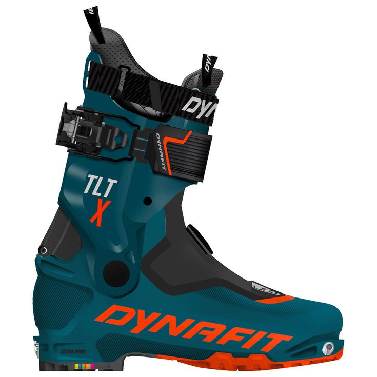 Dynafit Touren-Skischuhe Tlt X Extra Wide Petrol Orange Präsentation