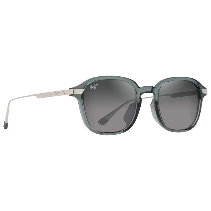 Maui Jim Sunglasses Ka'ouo Asian Fit Gris Transparent Brillant Argenté Gris Neutre MauiBrilliant Overview