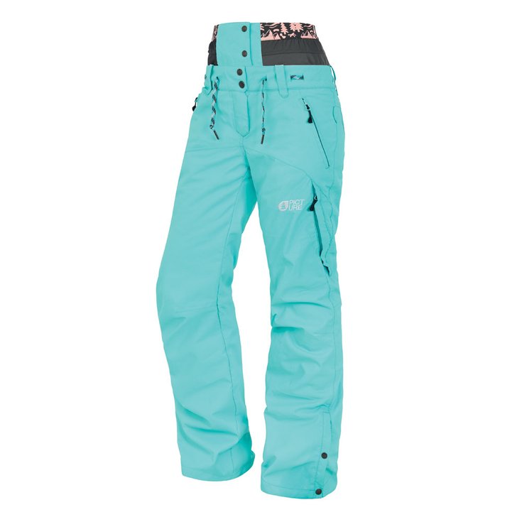 Picture Pantalones de esqui Treva Turquoise Presentación
