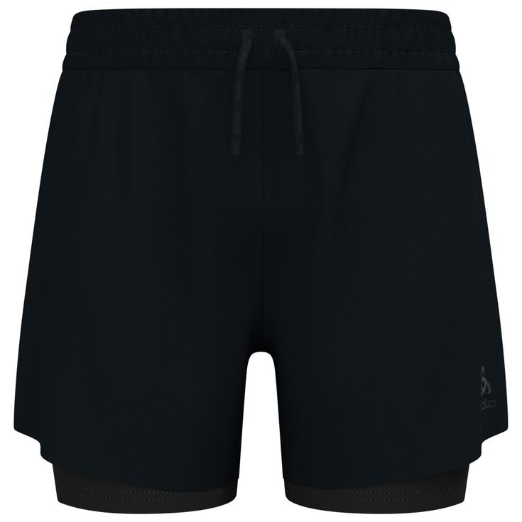 Odlo Trail shorts Zeroweight 5 Inch 2In1 Short Black Voorstelling