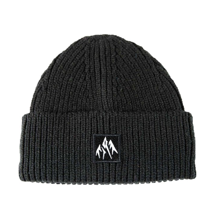 Jones Mutsen Anchorage Beanie Black Voorstelling