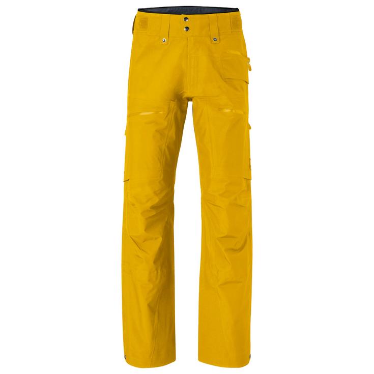 Norrona Ski pants Lofoten Gore-Tex Pant Golden Palm Overview