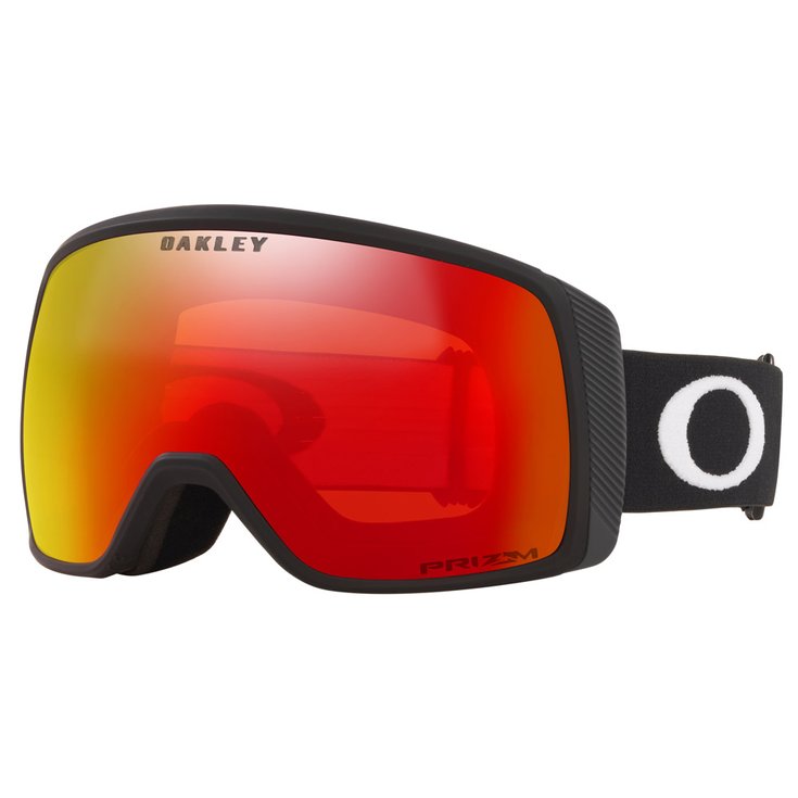 Oakley Masque de Ski Flight Tracker Xs Matte Black Prizm Jade Iridium Dos