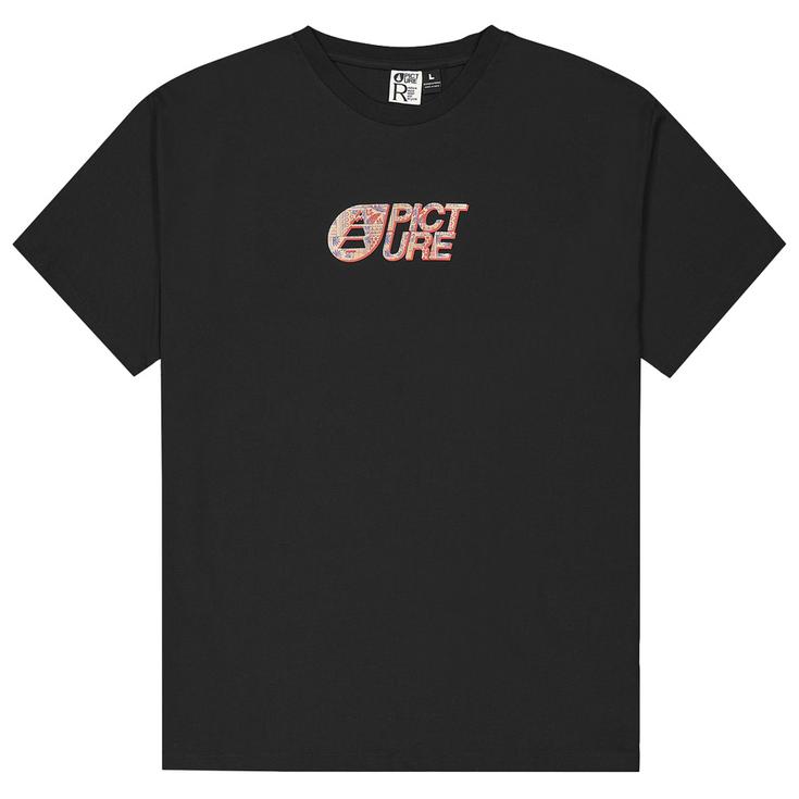Picture Camiseta Basement Printed Tee Black Presentación