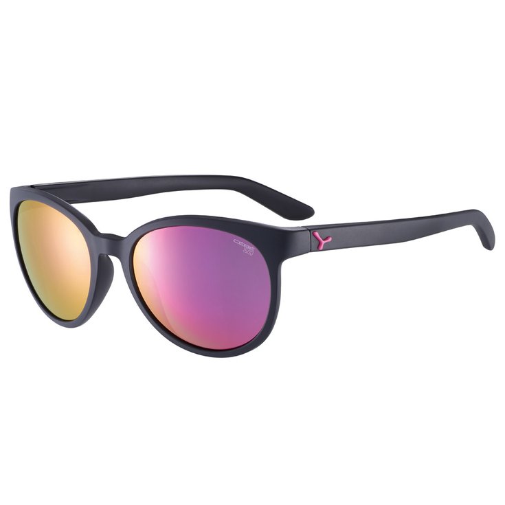 Cebe Sunglasses Sunrise Matt Black Pink 1500 Grey PC Ar Pink Flash Mirror Overview