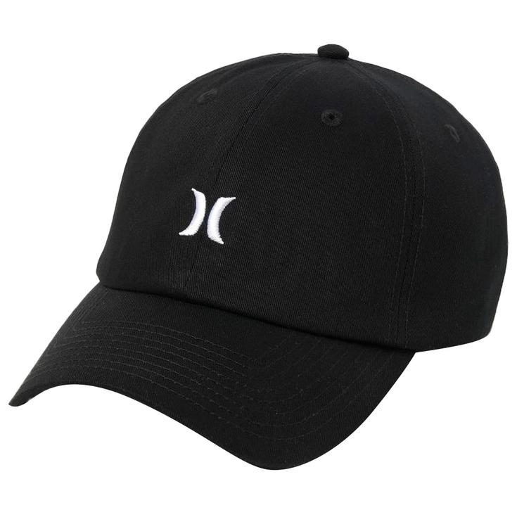 Hurley Casquettes Women Mom Iconic Hat Black White Présentation