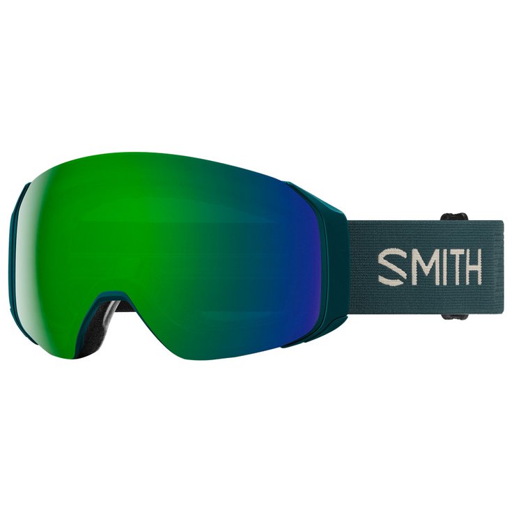 Smith Goggles 4D Mag S Pacific Flow Chromapop Everyday Green Mirror + Chromapop Storm Blue Sensor Mirror Overview