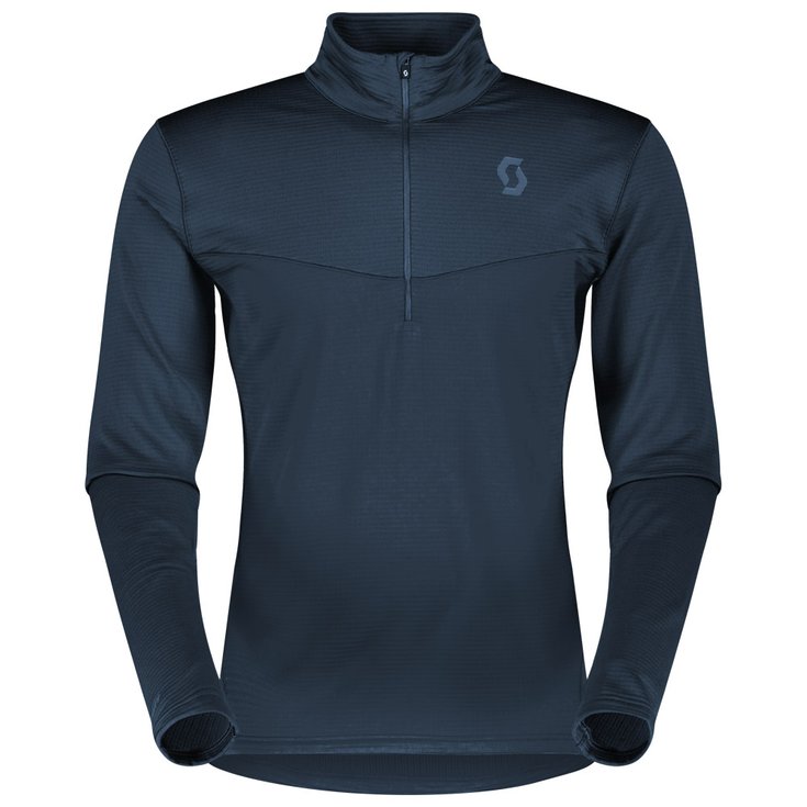 Scott Fleece Defined Light Dark Blue Overview