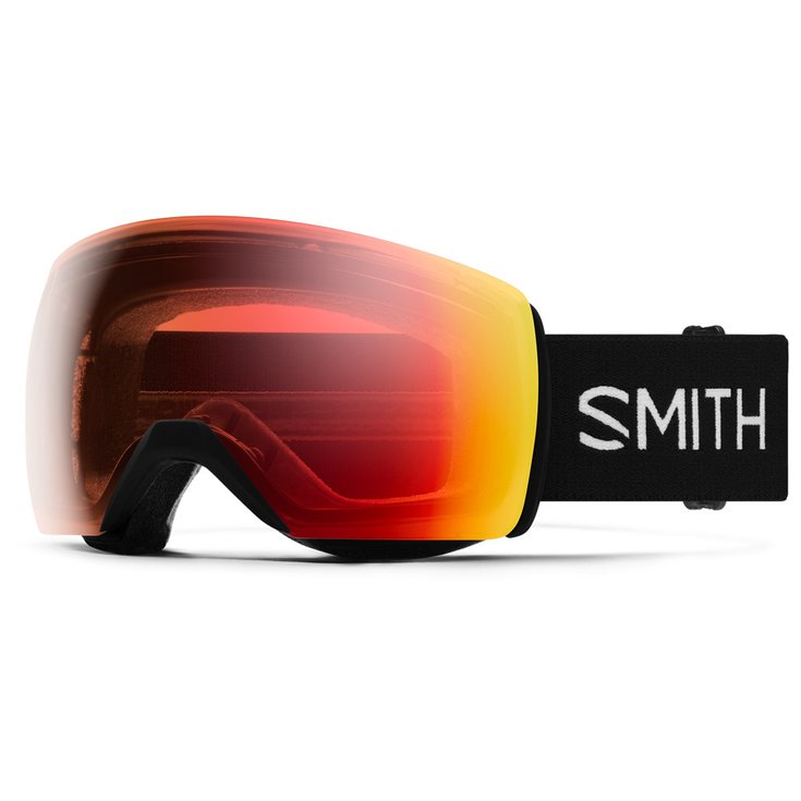 Smith Goggles Skyline XL Black Chromapop Pro Photochromic Red Mirror Overview