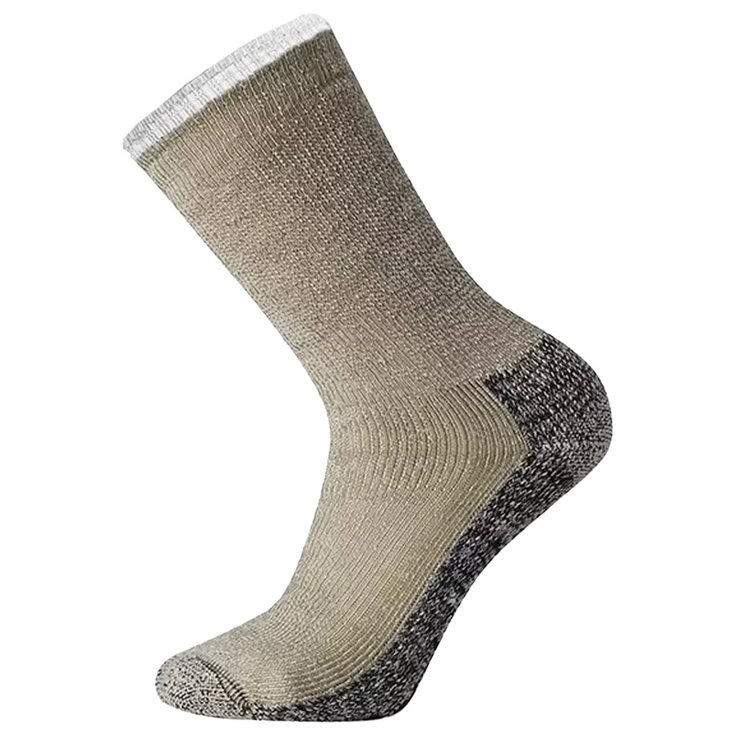 Smartwool Chaussettes M's Mountaineer Classic Edition Maximum Cushion Crew Taupe Presentación